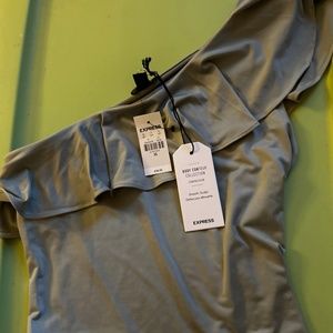 ONE SHOULDER CROPPED TANK